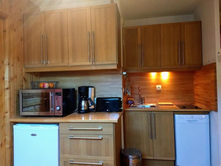 T2 Pour 4 Pers Style Chalet Pied Des Pistes Bolquere Pyrenees 2000 Extérieur photo