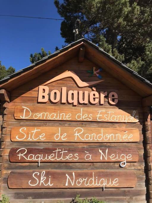 T2 Pour 4 Pers Style Chalet Pied Des Pistes Bolquere Pyrenees 2000 Extérieur photo
