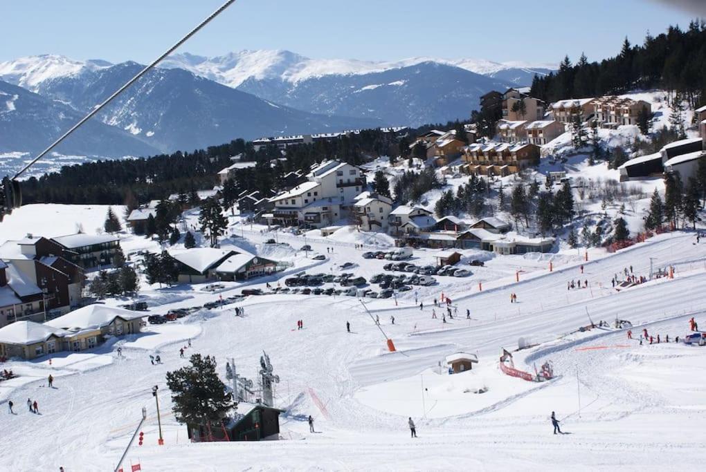 T2 Pour 4 Pers Style Chalet Pied Des Pistes Bolquere Pyrenees 2000 Extérieur photo